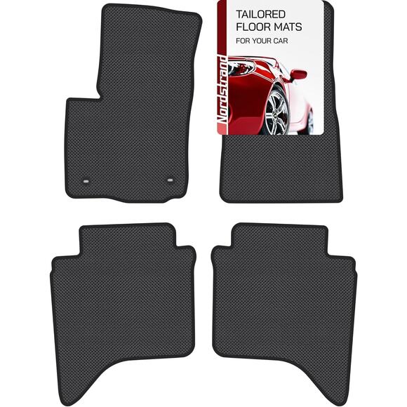 Toyota Tacoma Floor Mats 2015-2023 Custom 3D Fit All Weather - Picture 1 of 4